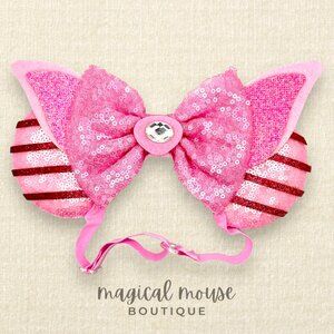 Piglet Elastic Minnie Ears | Winnie the Pooh-Inspired Adjustable Mouse Ears